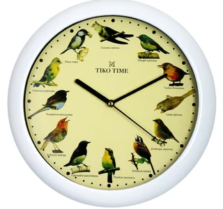 Tiko Time fali fehér (madárhanggal) 7602-1